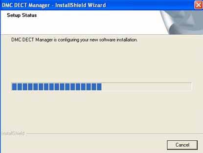 20 Installation of DMC DECT Manager Figure 17 Setup Status 4 Click Finish to complete the upgrade.