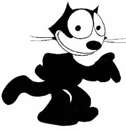 Inking on cels Felix the Cat