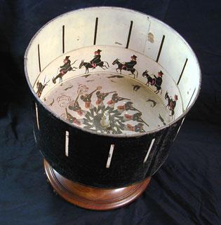 Zoetrope (1834) Images arranged on paper band inside a drum Slits cut in the upper half