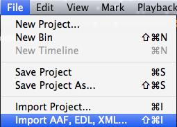 In DaVinci Resolve: Create a New Project - File > Import XML (AAF, EDL, XML) Your XML will