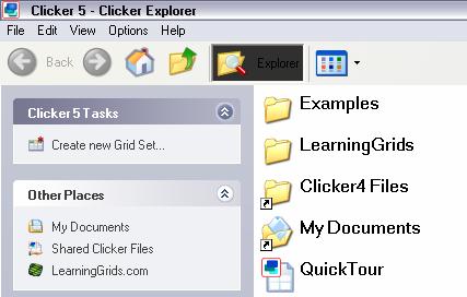 Step-by-Step Tutorial Launching Clicker 5 To launch the program Mac Users Double-click on the Clicker 5 icon on your desktop or system dock Windows users Go to the Start menu Go to the All Programs