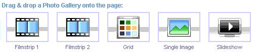 Clicking a thumbnail will show the full version of the image. Grid - The images will be shown as thumbnails in a grid.