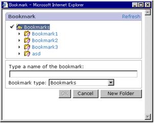 Working with report bookmarks This topic discusses tasks involved in creating and managing bookmarks for reports.