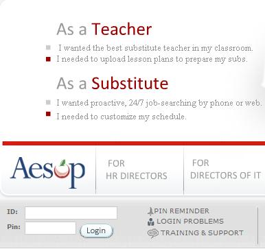 Online Services Log on to Aesop In your Internet browser address bar enter www.aesoponline.com and click the Go button.