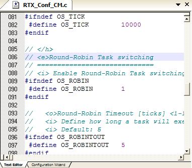 9) RTX_Blinky Example Program with Keil RTX RTOS: A Stepper Motor example Keil provides RTX, a full feature RTOS. RTX is included for no charge as part of the Keil MDK full tool suite.
