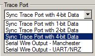 Part C) Using the ULINKpro with ETM Trace: The examples previously shown with the ULINK2 will also work with the ULINKpro.