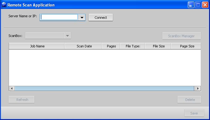 Remote Scanning Application 77 Managing Scanned Images The Remote Scanning Application provides the following default scan boxes: Public the settings for the Public folder can be managed by all users