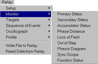 oth dialog boxes, ll Setpoint Table and onfigure, feature hotspots which allow jumping from a scrolling dialog box to a relay configuration dialog box and back to the scrolling dialog box again.