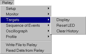 The Set Date/Time command displays an appropriate dialog box (see Figure 4). The Relay menu allows the operator to set, monitor, or interrogate the protection system.