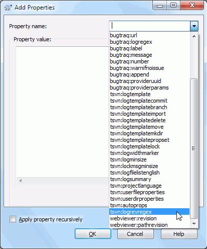 4.17.1.2. Adding and Editing Properties Figure 4.33. Adding properties To add a new property, first click on New.
