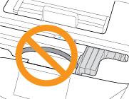 If you do not remove all the pieces of paper from the printer, more paper jams are likely to occur. c. Reinsert the paper path cover until it snaps into place. 4.