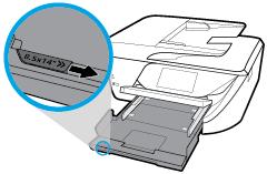 6. Pull out the output tray extension. To load legal paper 1.