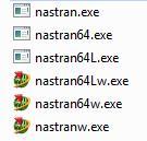 NX NASTRAN LP-64 vs ILP-64 There are two 64 bit versions of NX Nastran: LP-64 Standard version when running through FEMAP 4-Byte Words 8 GB RAM limit ILP-64 Optional version when running through