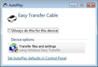 How to transfer files and settings between Windows Vista and Windows 7 Plug