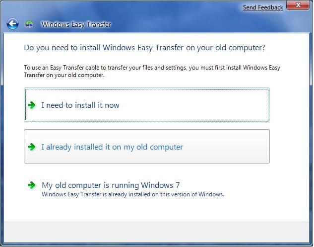 For the next question select I already installed it on my old computer Once you