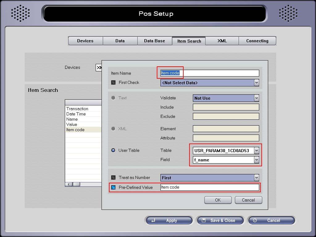 Enable Pre-Defined Value to enter the data value directly into the selected field and retrieve result from it.