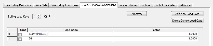 According to the code the dynamic loads (occasional loads) should be combined with the static sustained loads in a combined load case and tested against the allowables.