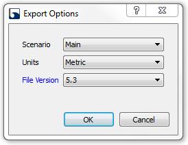 In BOSfluids it is possible to import a piping model from a software package such as CAESAR II. 3.1.
