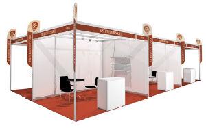 CEBC Pavilion: Op>on 2 *Discounted Space plus equipped stand: AED 1975 / m2 *Registra>on Fee: AED 3,000 Benefits : Same benefits as Op*on 1, in addi*on to the build up stand Stand Descrip>on -Shell