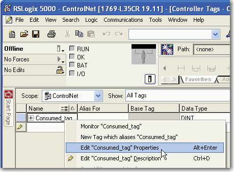 right-click Controller Tags and choose Edit Tags. 5.