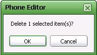 1 Select and double click the Contact item to modify in the List View or select the item and click the Edit button in Preview.