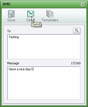 4.3.7. Forwarding or Replying to Text Messages Message Manager allows you to forward or reply to Text Messages saved in the Inbox and Outbox of the Phone and PC.
