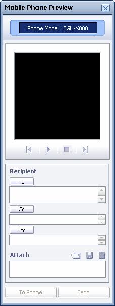 MMS Composer (Compose multimedia messages) - Allows you to make and edit multimedia messages using content such as photos, movies, sounds and text.