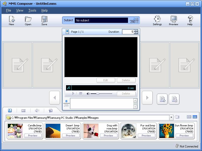 Multimedia Manager (Manage multimedia files) - Multimedia Manager can modify various media files imported from your mobile phone, PC, or CD and create a new one at your will.