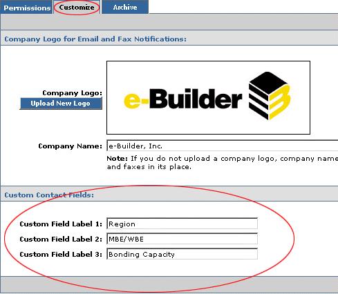 Note: If you do not upload a company logo, the company name will be displayed on system-generated email and faxes in its place.
