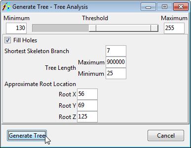 Exercise 48 : Tree Analysis In Depth Examination of Coronary Arteries The Tree Analysis module allows users to take an in-depth look at tree-like structures in medical images, such as coronary