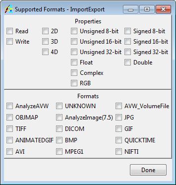 Exercise 3 : Switching On Support for Additional Formats Analyze supports over 45 different file formats. By default, only the most common formats are enabled.