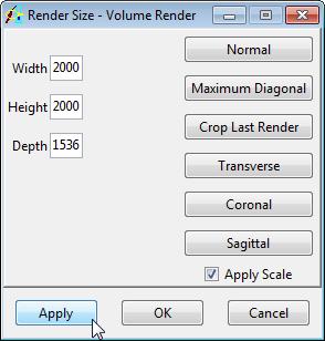 Exercise 18 : Volume Render Creating A High Definition Volume Rendering The Volume Render module allows for the generation of High Definition Volume Renderings.