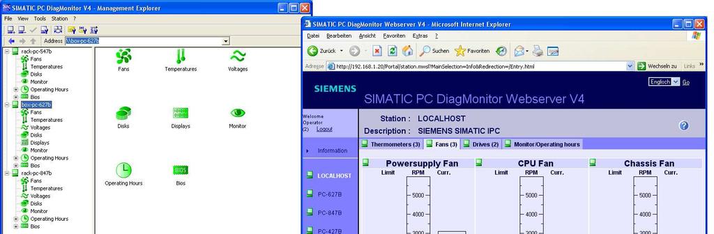 SIMATIC PG/PC www.siemens.ru/automation - SIMATIC -. /. SIMATIC PC/PG DiagMonitor SIMATIC PC DiagMonitor - SIMATIC. - -, -. PC DiagMonitor V4.