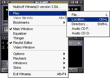 7 The How To section 7.1 How to set the Annuncicom IC for listening using WinAmp Follow these steps to ensure correct settings in the Annuncicom IC. 7.1.1 STEP 1 Open your Web Browser 7.1.2 STEP 2 Type in the IP address of the Annuncicom IC and hit enter.