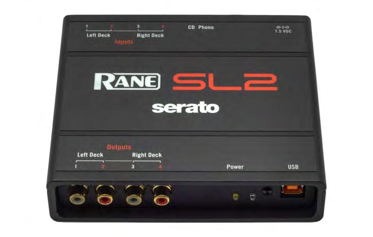 SL VIRTUAL DJ Native Support USB The reliable standard for professional DJs The Rane SL series of interfaces with Serato Scratch Live set the standard for vinyl emulation, and now include the
