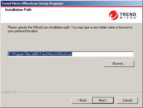 Upgrading OfficeScan Program Files folder Setup can perform the following actions against detected virus/malware and Trojan horse programs: Delete: Deletes an infected file Clean: Cleans a cleanable