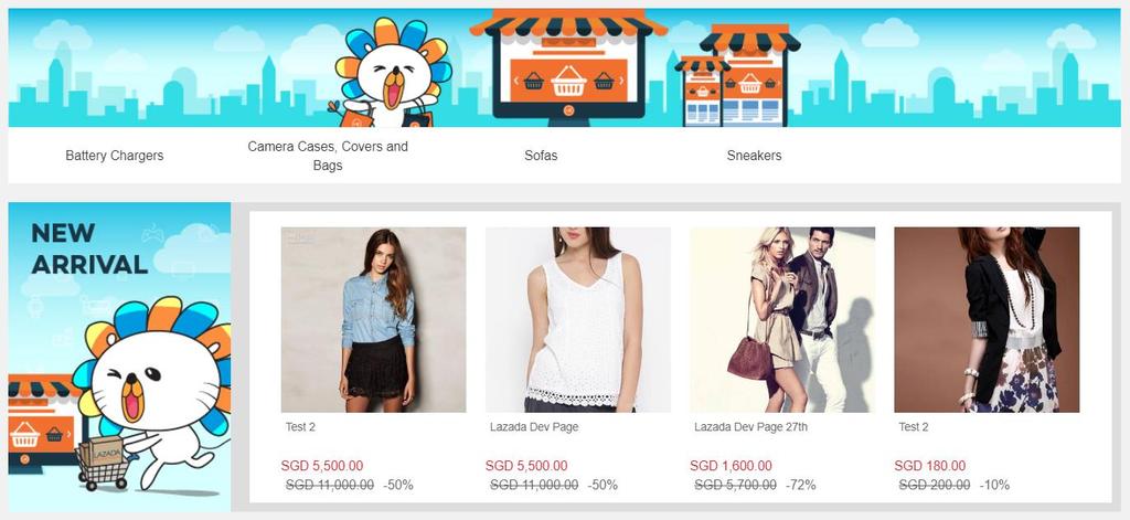 The first step to creating an attractive online store is to select a store design that fits