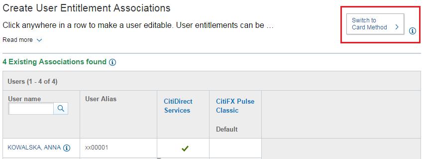 26 3.2 Entitling a User with access to CitiDirect (authorizing Security Manager) To