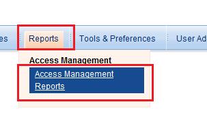 10. Access Management Reports 70 Access Management Reports option enables generating system reports containing details of individual access profiles (Access Profile Summary Report) and reports