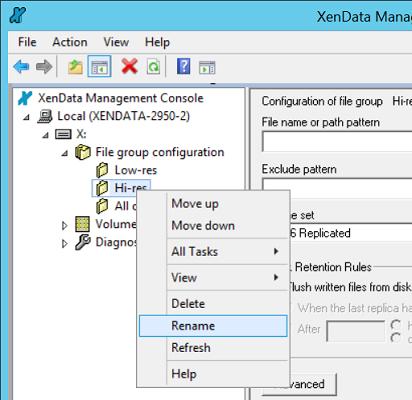 Open the XenData Management Console. 2.