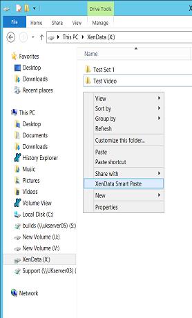 81 Windows Explorer Extensions To Restore Files using Smart Copy 1. Open Windows Explorer. 2. Select, right-click and drag the selected files and folders to the required restore location. 3.
