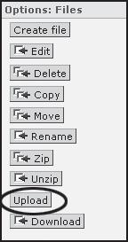 File Management 3. Next the zipped file will be uploaded to the Unit1 folder.