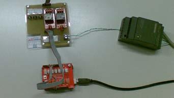 Final release: I built an interface box between Arduino and fischertechnik: - soldering breadboard - 3 trimmer, 10