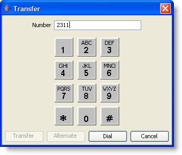 Handling Phone Calls Transferring a Call There are two types of transfer calls: Supervised transfers.