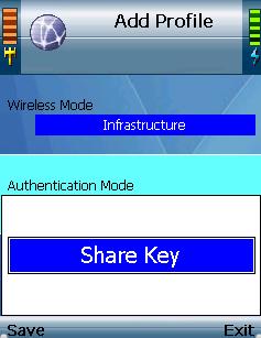 Authentication Mode. You have a choice of Auto Switch, Share Key, Open System, and WPA- PSK. To change the Authentication Mode, select Edit. A new window will open.
