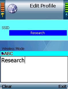 Select Return to return to the Wi-Fi Profiles screen. Figure 4-39: Edit EAP Type (WPA-PSK) Add.