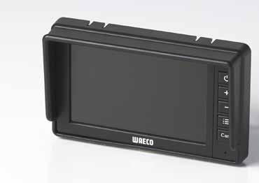 WAECO PerfectView RVS 580X Reversing video system with digital 5" LCD monitor and colour shutter camera Suitable for Camera-monitor systems 19 Scope of delivery 5" monitor, colour camera, 20 m