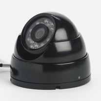 sensitivity LDR-controlled IR LEDs Wide-angle lens with large picture angle (125 diagonal) Can be used for indoor surveillance or as a reversing camera Scope of delivery Mini dome camera, 20 m