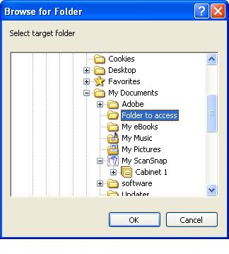 3.6. Creating/Deleting Shortcuts to Folders This section explains how to create shortcuts to any folders directly under the [My ScanSnap] folder, and how to delete the shortcuts. 3.6.1.