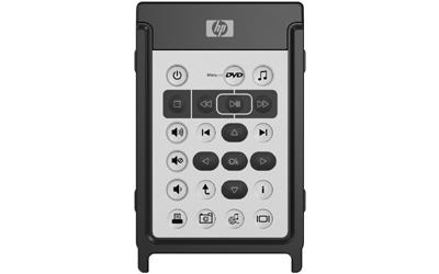HP Mobile Remote Control (PC Card version) The following sections provide information on the PC Card remote control.